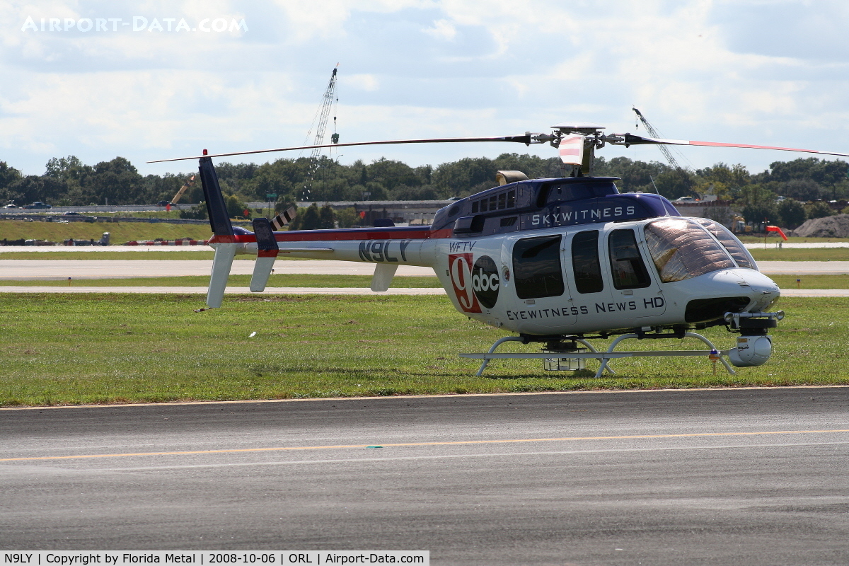 N9LY, 2008 Bell 407 C/N 53815, ABC Orlando affiliate WFTV Bell 407