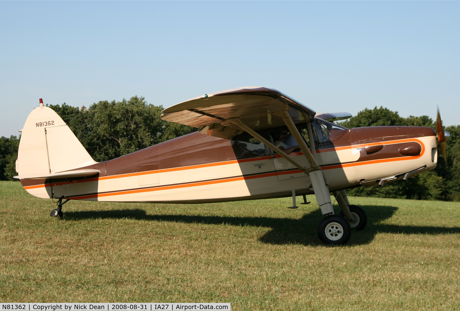 N81362, 1946 Fairchild 24R-46 C/N R46262, /
