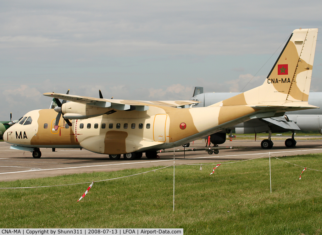 CNA-MA, Airtech CN-235-100M C/N C023, Used as logistic aircraft for the 