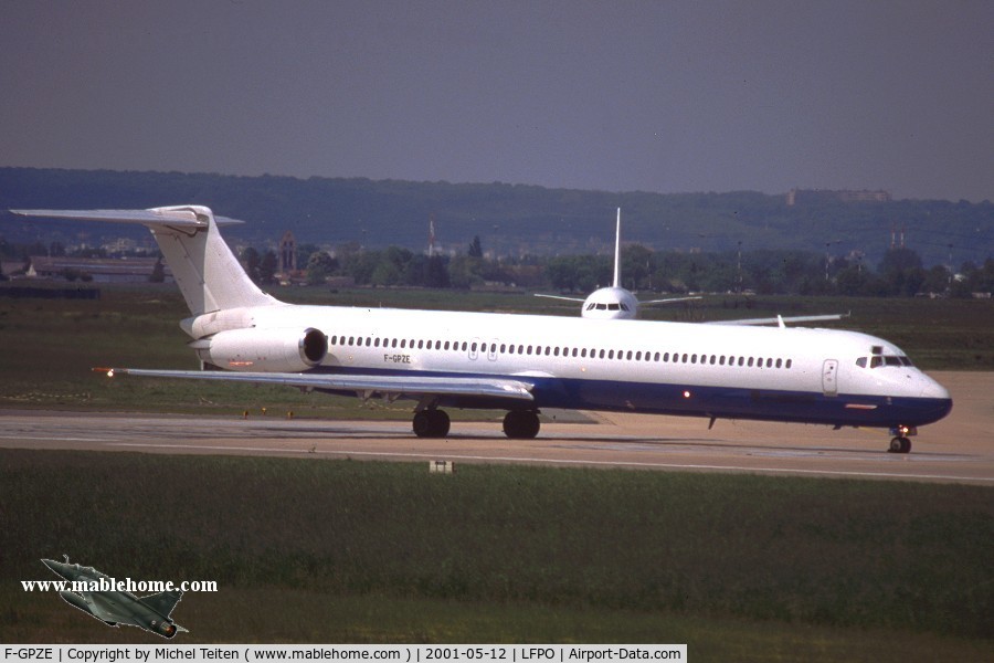 F-GPZE, 1984 McDonnell Douglas MD-82 (DC-9-82) C/N 49115, Air Liberte