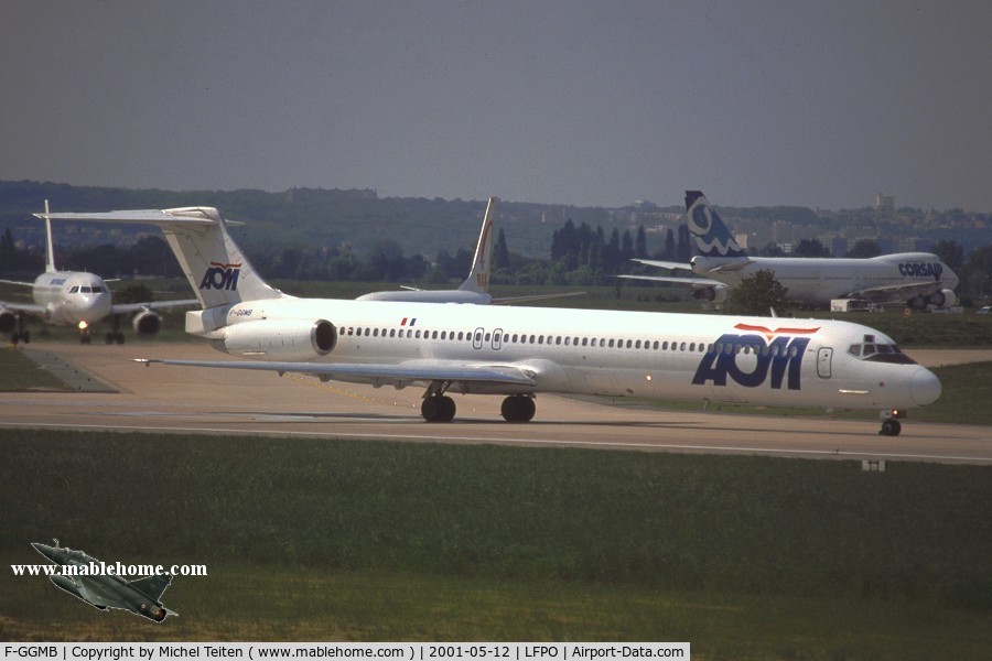 F-GGMB, 1988 McDonnell Douglas MD-83 (DC-9-83) C/N 49617, AOM