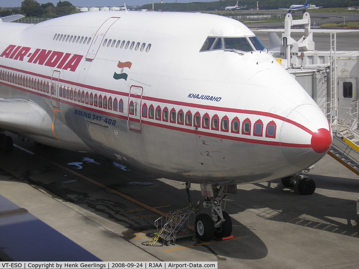 VT-ESO, 1993 Boeing 747-437 C/N 27165, Narita Airport - Tokyo