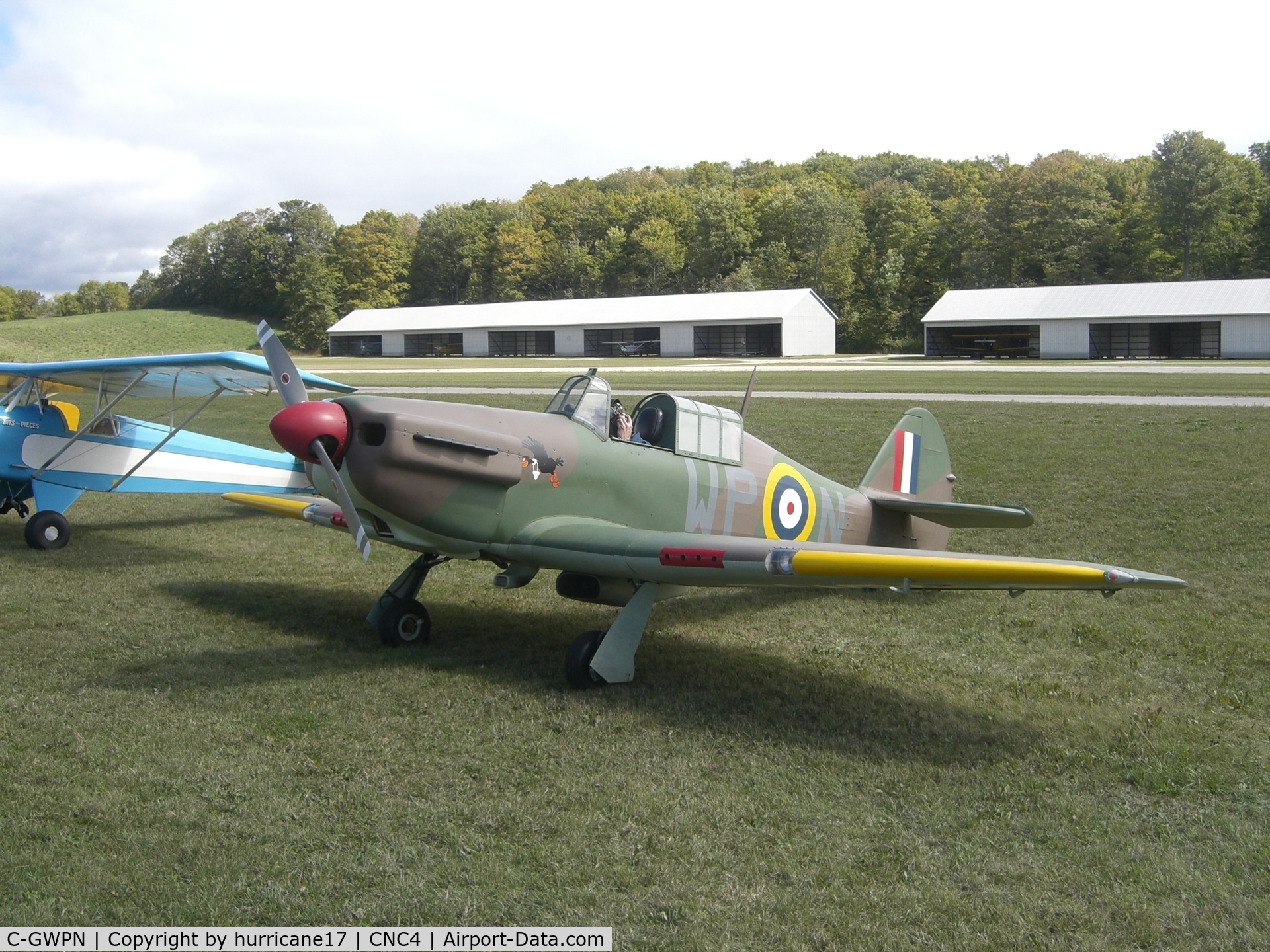 C-GWPN, 1982 Hawker Hurricane Replica C/N 1015, Guelph