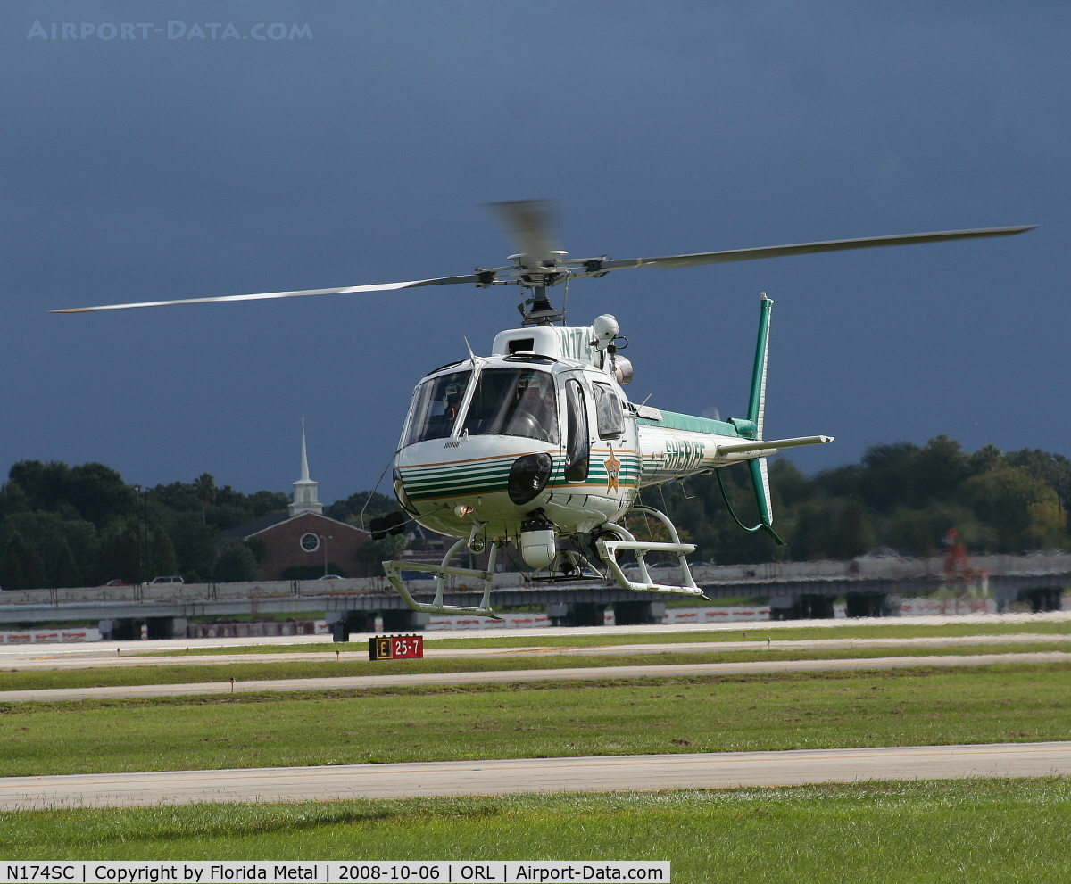 N174SC, 2006 Eurocopter AS-350B-3 Ecureuil Ecureuil C/N 4184, Seminole County Sherriff AS350