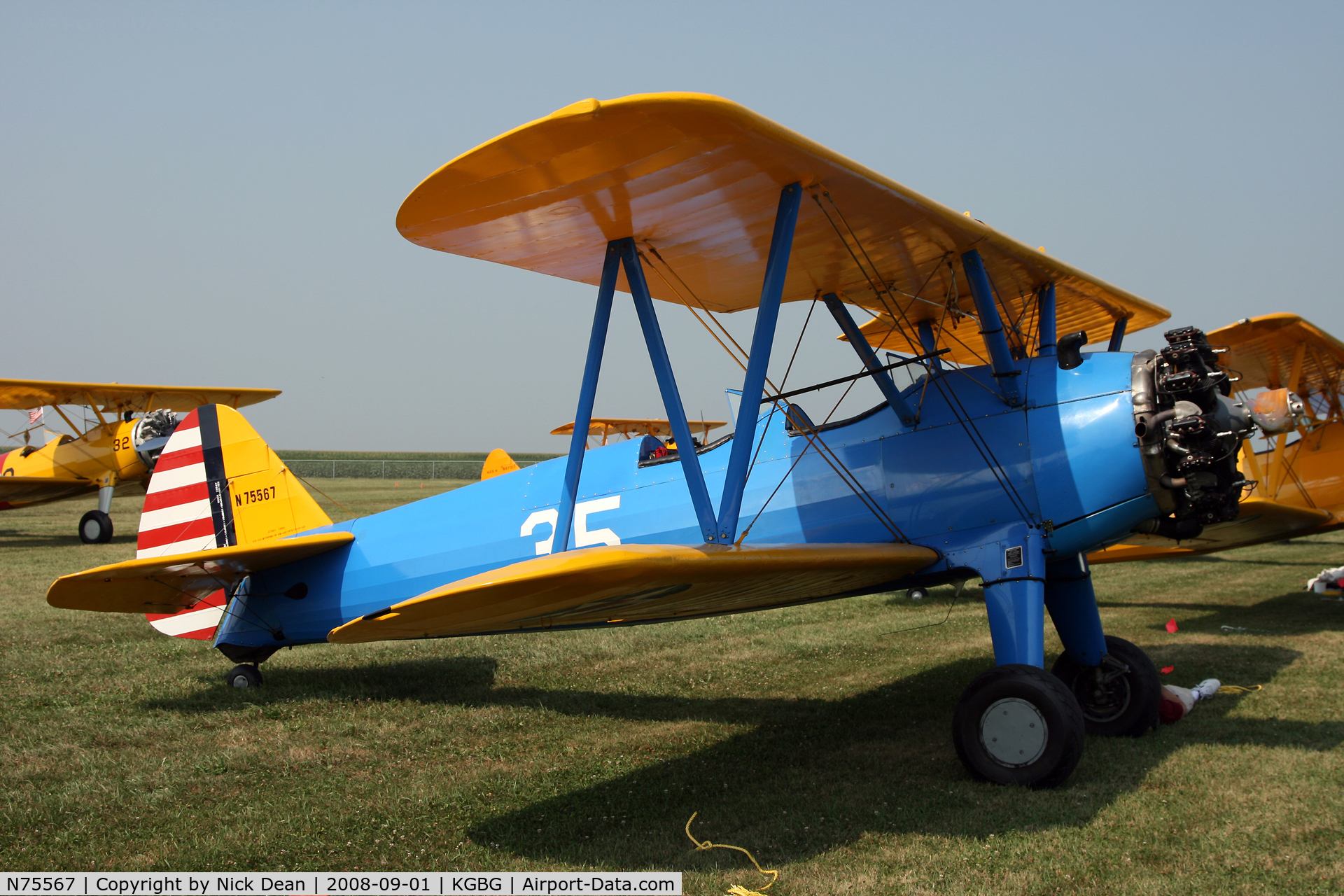 N75567, 1943 Boeing B75N1 C/N 75-7711, /