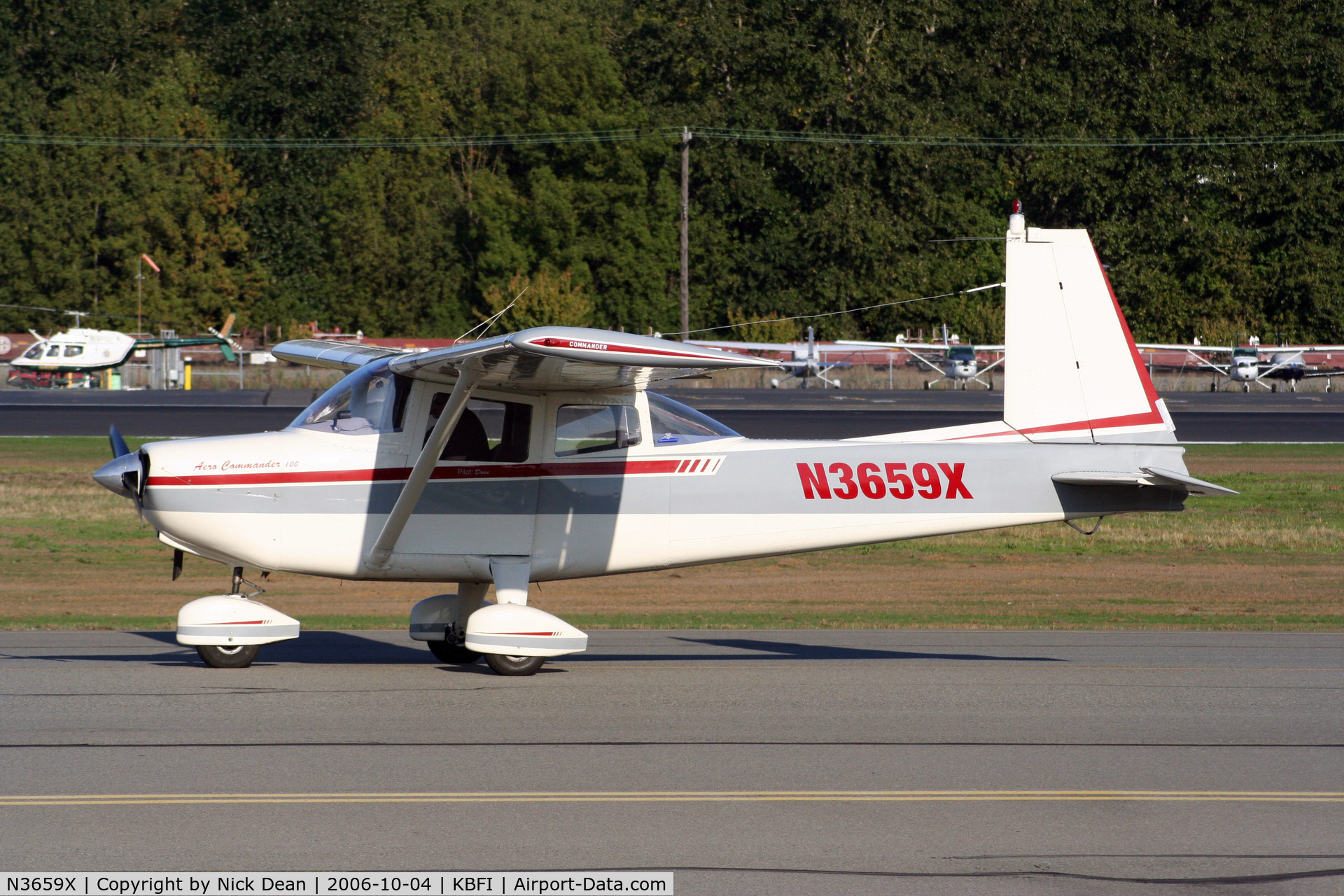 N3659X, 1968 Aero Commander 100 C/N 311, /