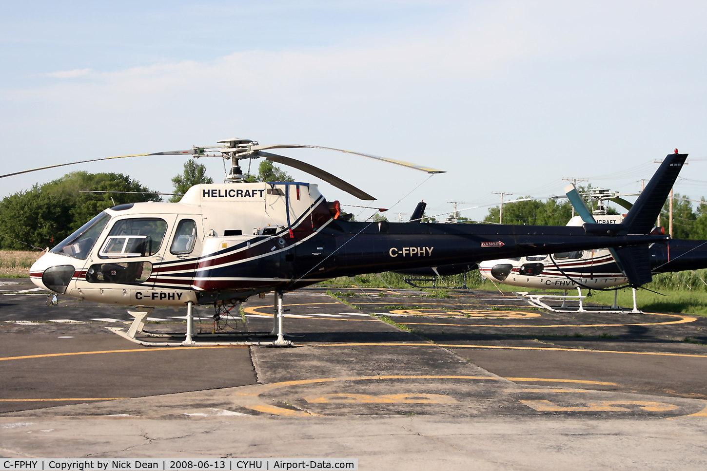 C-FPHY, 1981 Aerospatiale AS-350BA Ecureuil C/N 1496, /