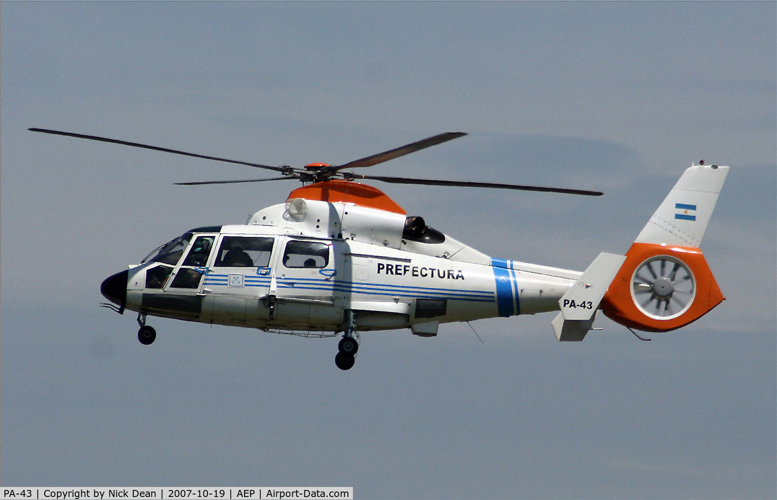 PA-43, Aerospatiale AS-365 Dauphin C/N 6479, /