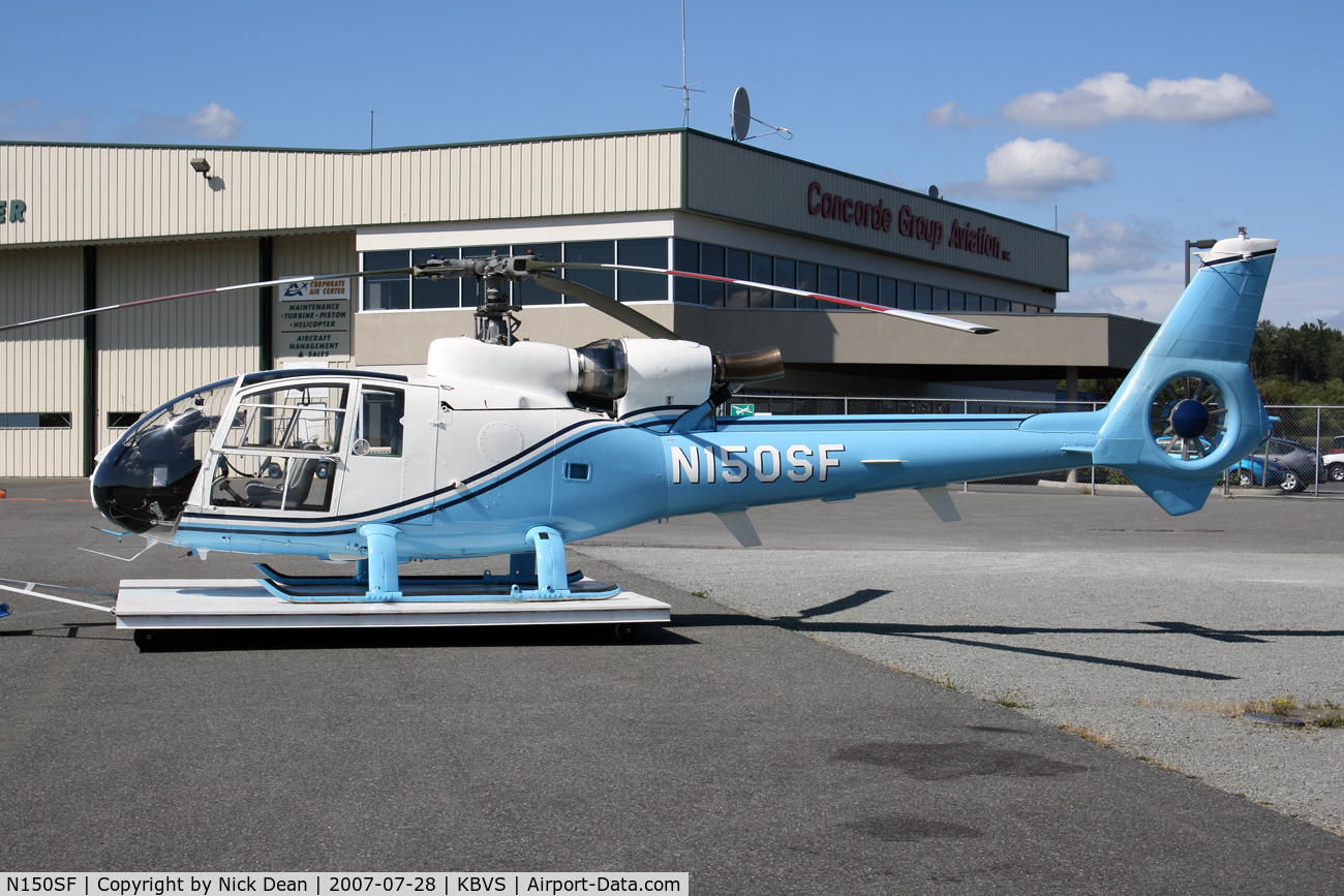 N150SF, 1978 Aerospatiale SA-341G Gazelle C/N 1584, Best looking helicopter ever conceived even though its French!!