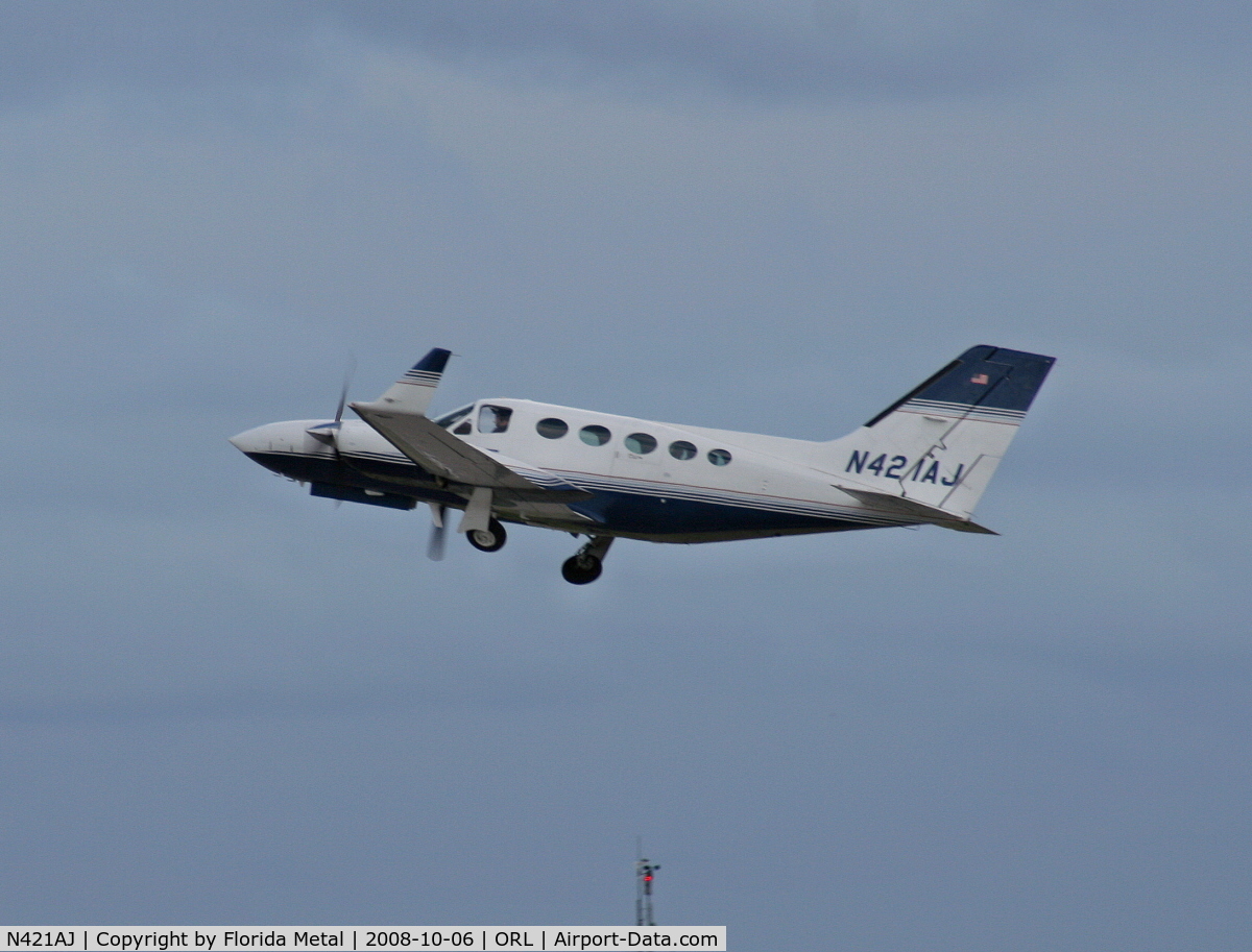 N421AJ, Cessna 421C Golden Eagle C/N 421C0637, Cessna 421C