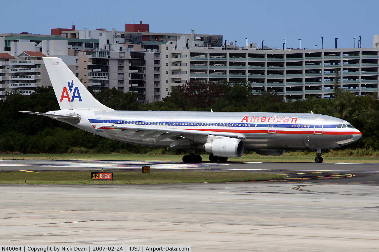 N40064, 1989 Airbus A300B4-605R C/N 507, /