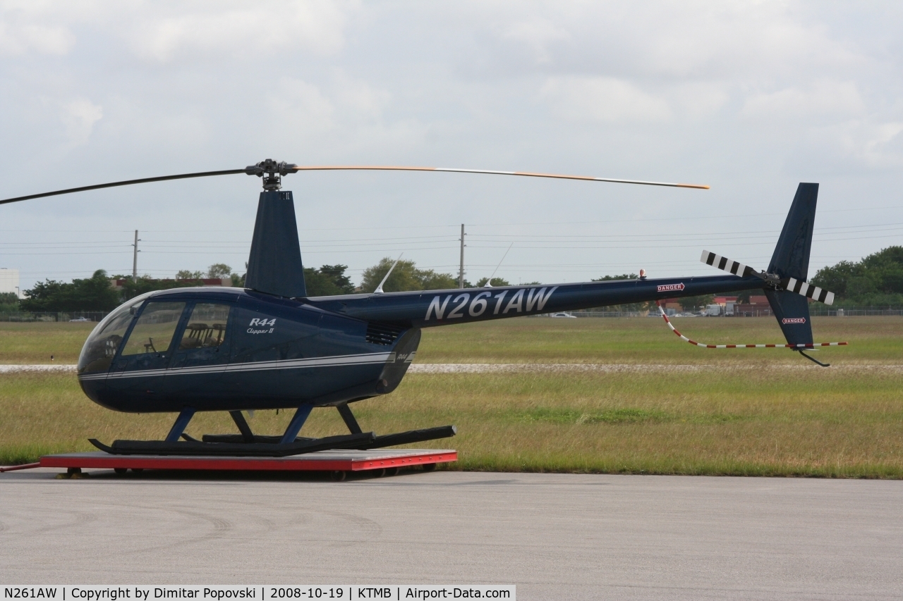 N261AW, 2007 Robinson R44 II C/N 12014, /