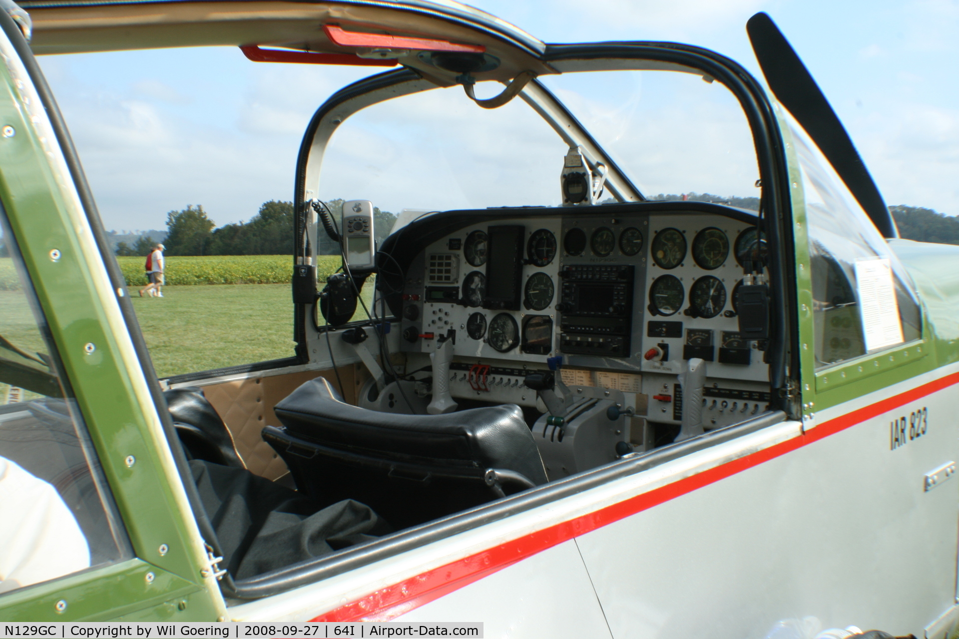 N129GC, 1980 IAR IAR-823 C/N 55, 2008 Lee Bottom Fly-in
