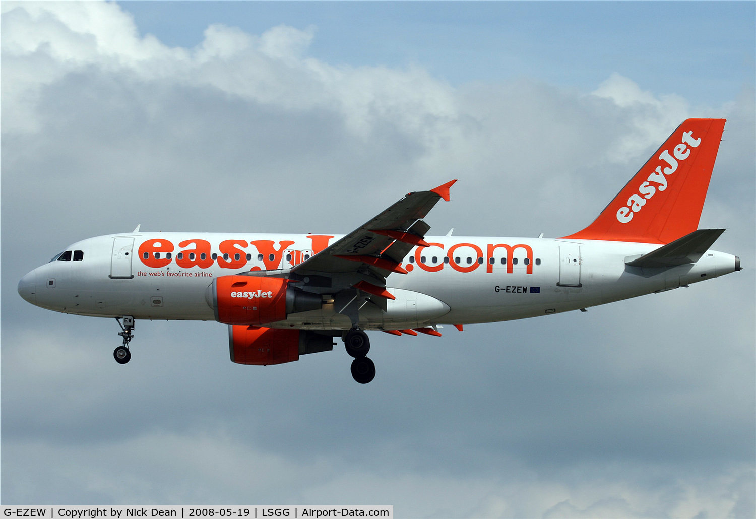 G-EZEW, 2004 Airbus A319-111 C/N 2300, /