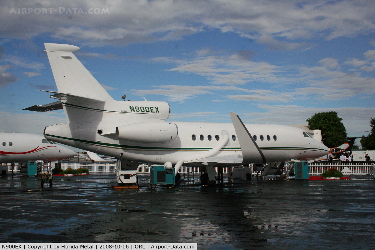 N900EX, 2008 Dassault Falcon 900EX C/N 201, Falcon 900LX with winglets at NBAA - formerly a 900EX