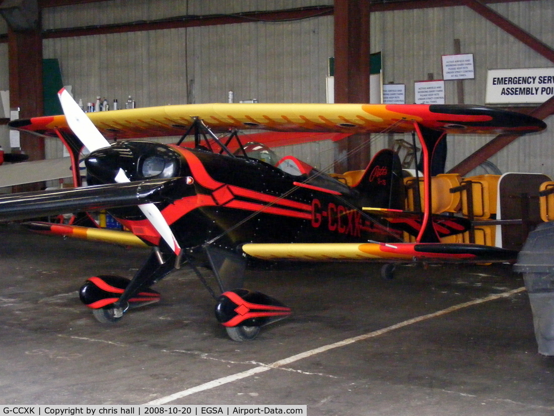 G-CCXK, 1993 Pitts S-1S Special C/N AACA/1061, Previous ID: ZK-ECO