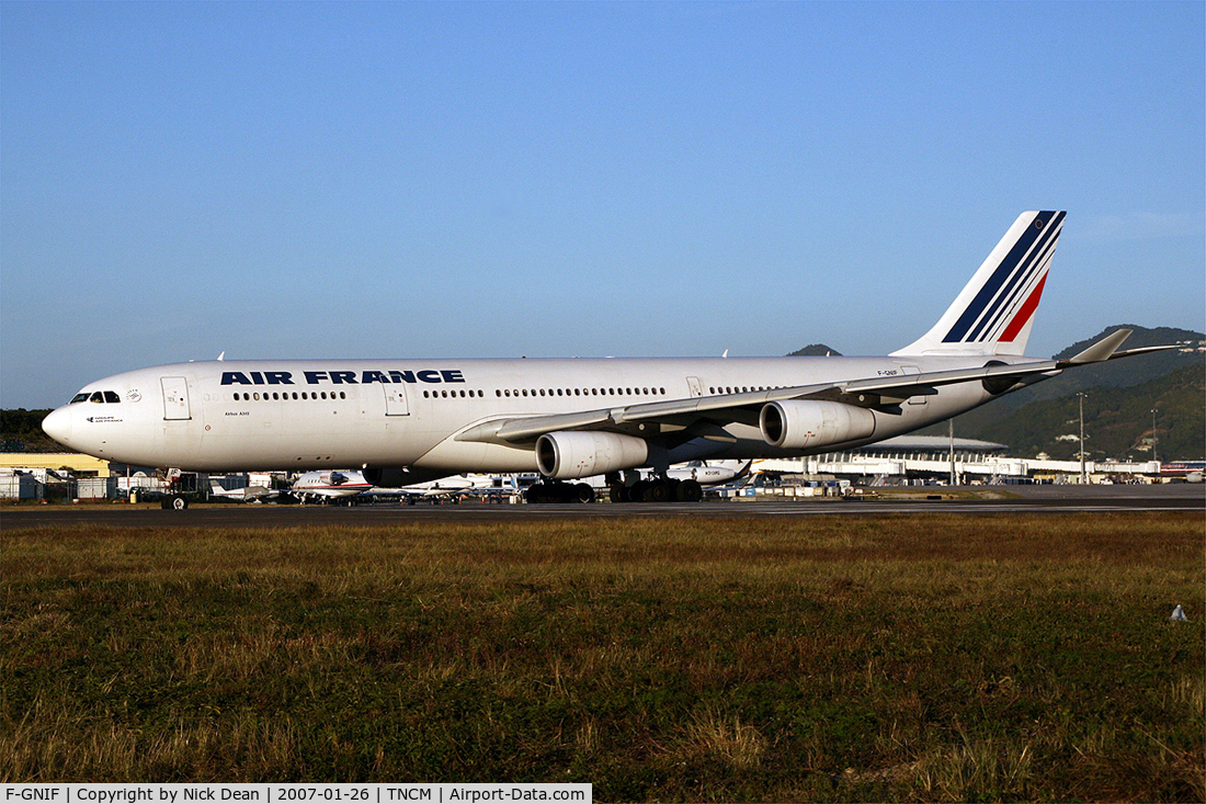F-GNIF, 1997 Airbus A340-313X C/N 168, /