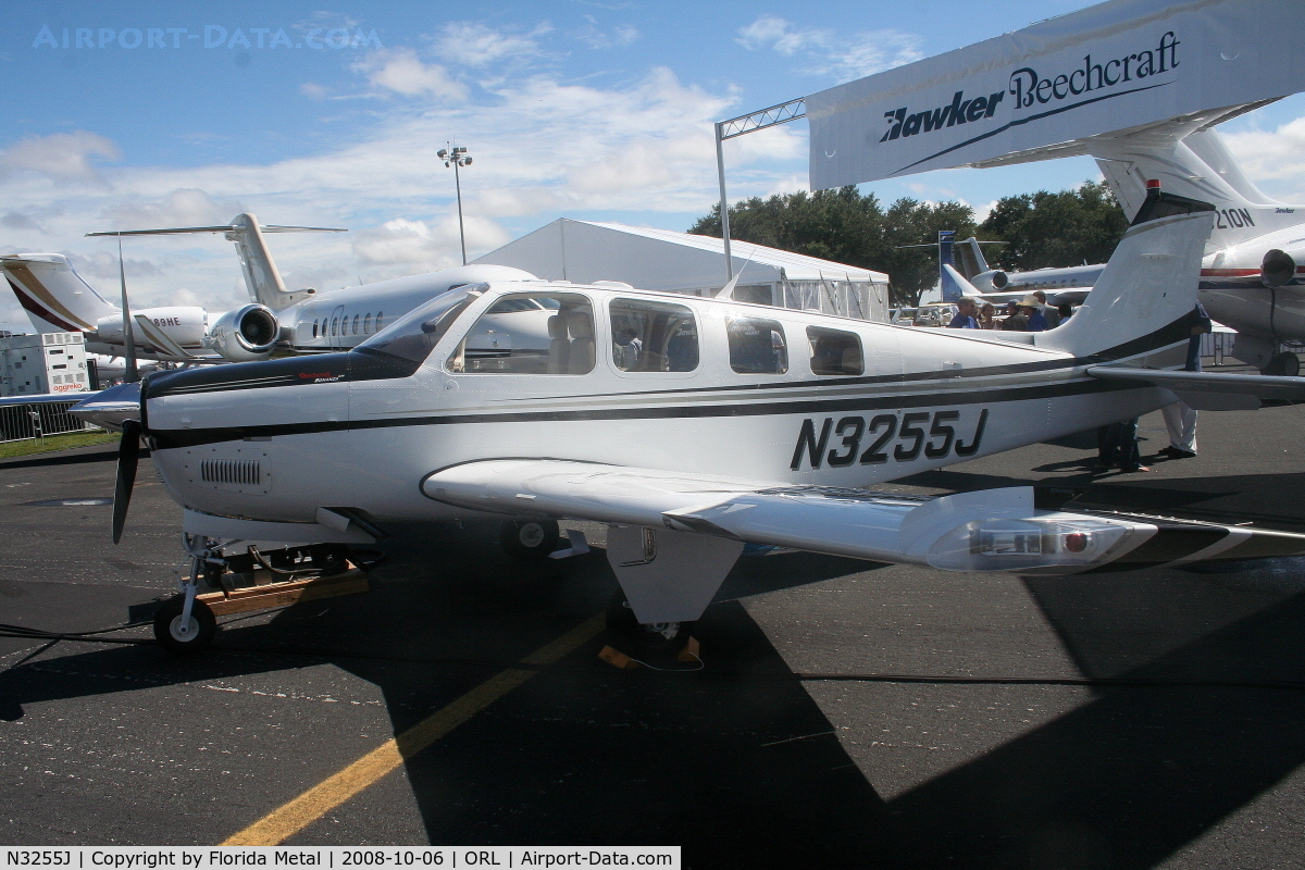 N3255J, 1980 Cessna T188C C/N T18803622T, Beech G36 Bonanza at NBAA