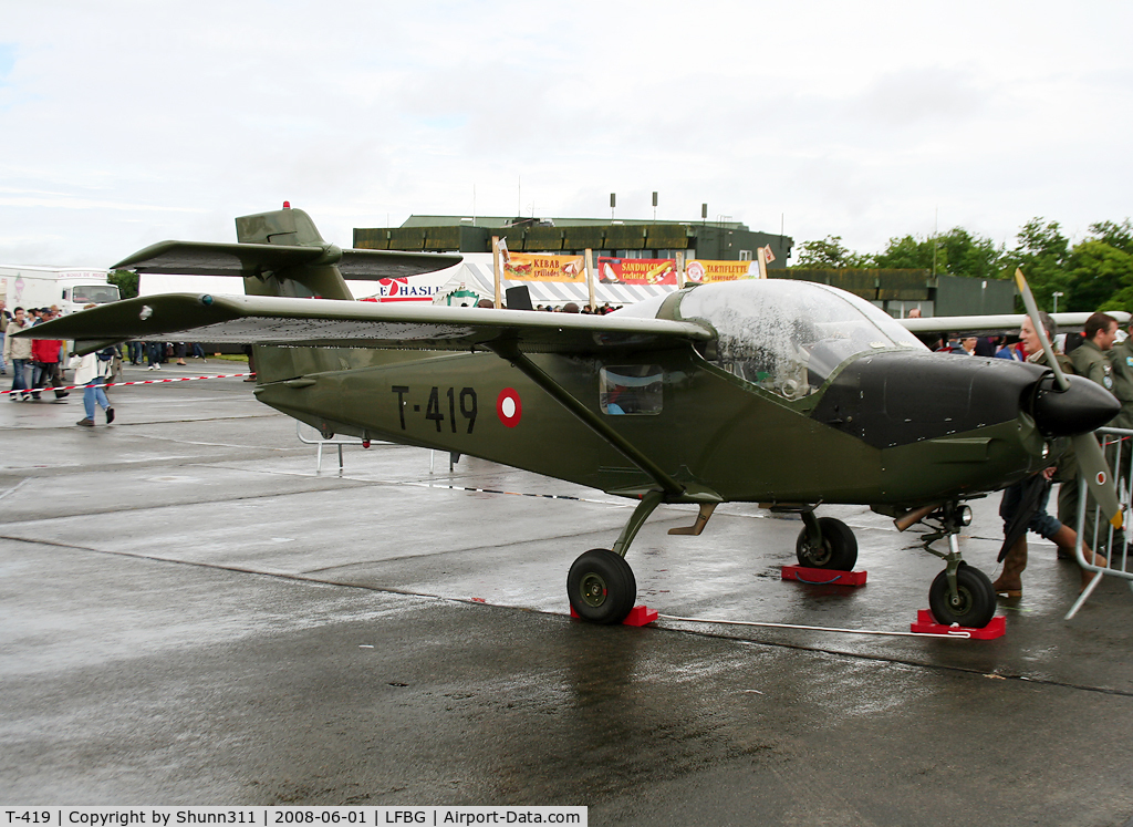 T-419, Saab T-17 Supporter C/N 15-219, Displayed during LFBG Airshow 2008