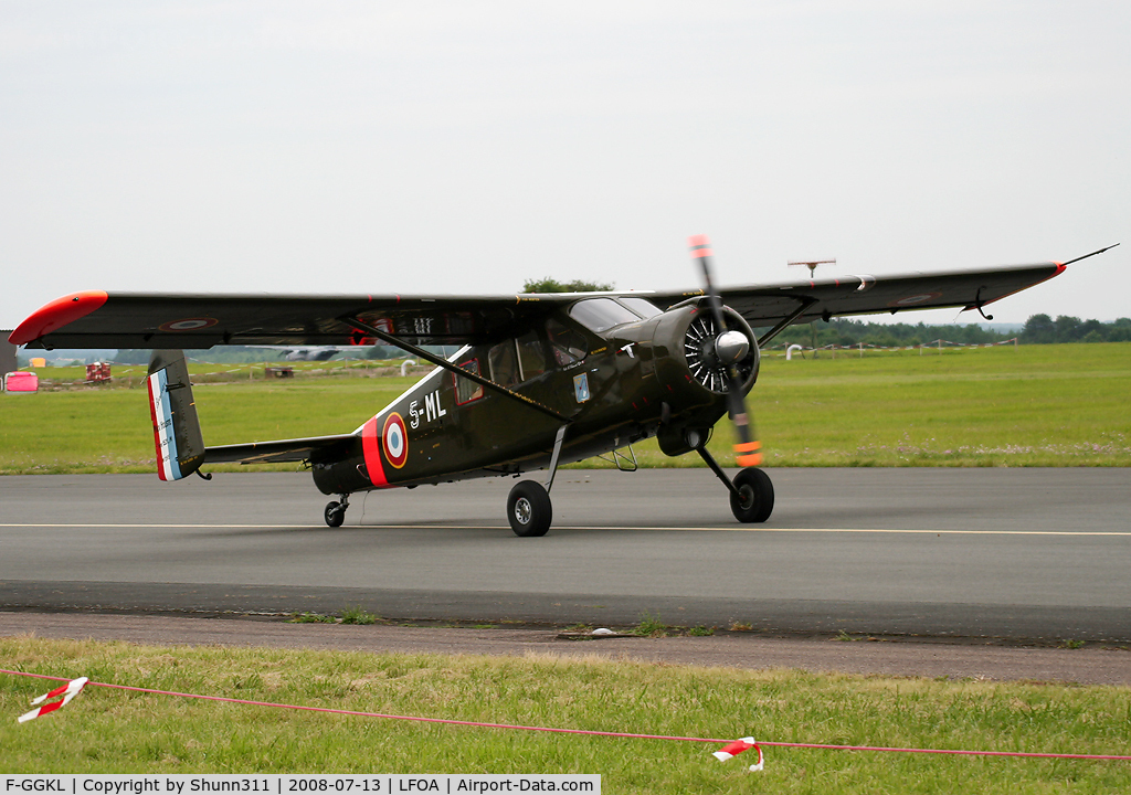 F-GGKL, 1960 Max Holste MH.1521M Broussard C/N 255, LFOA Airshow 2008