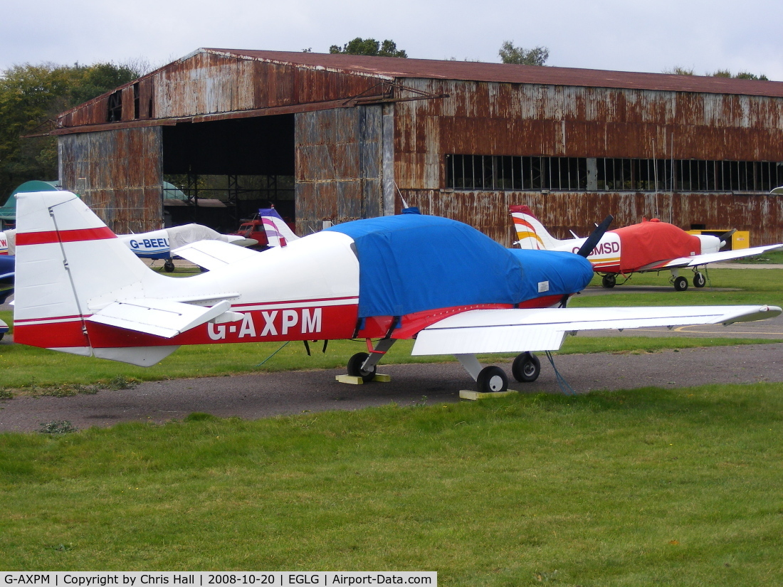 G-AXPM, 1969 Beagle B-121 Pup Series 1 (Pup 100) C/N B121-122, private