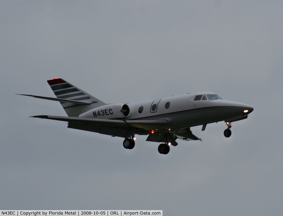 N43EC, 1980 Dassault-Breguet Falcon 10 C/N 168, Falcon 10