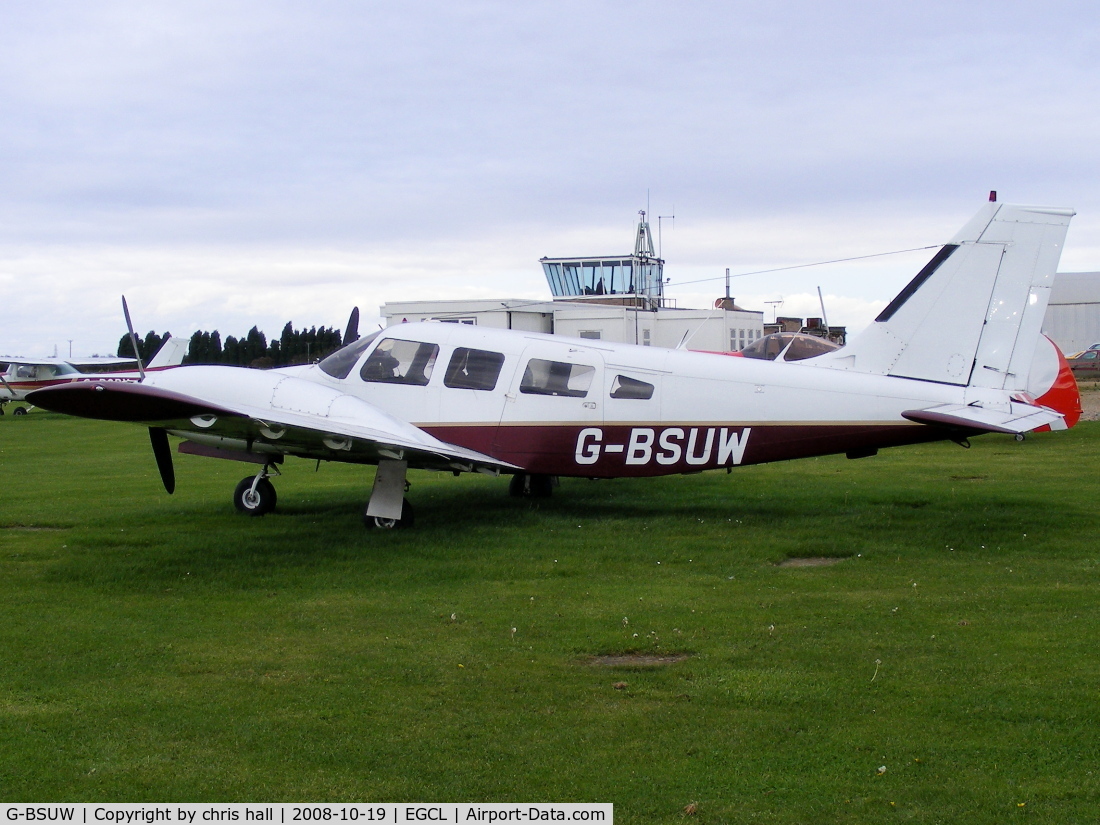 G-BSUW, 1977 Piper PA-34-200T Seneca II C/N 34-7870081, Registered Owners:  NPD DIRECT LTD. Previous ID: N2360M