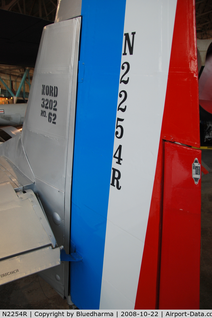 N2254R, 1961 Nord 3202 Master C/N 62, On display at Wings over the Rockies Museum