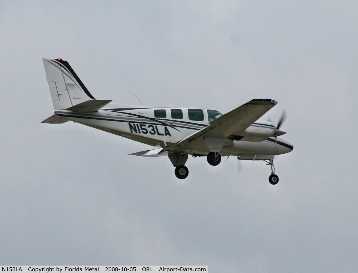 N153LA, 1998 Beech 58 Baron C/N TH-1879, Beech 58