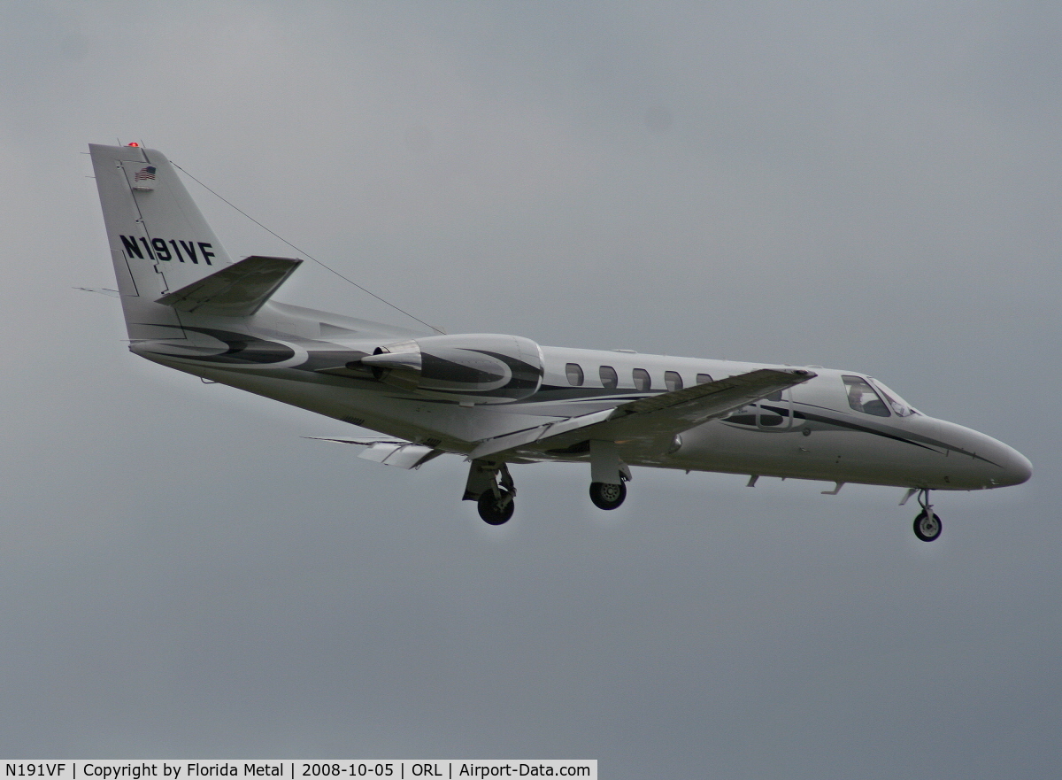 N191VF, 2002 Cessna 560 Citation Encore C/N 560-0627, Cessna 560