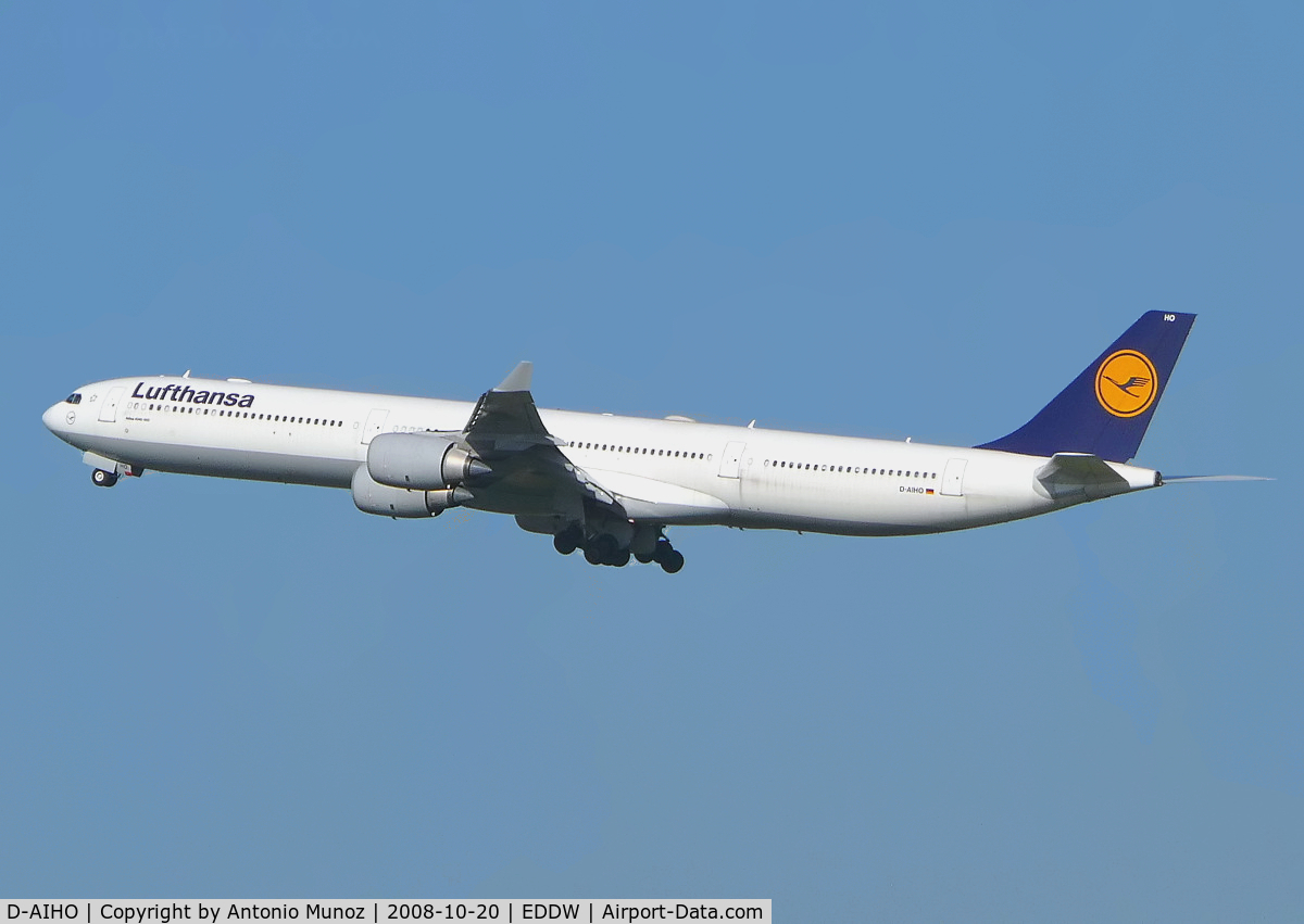 D-AIHO, 2006 Airbus A340-642 C/N 767, A340-600