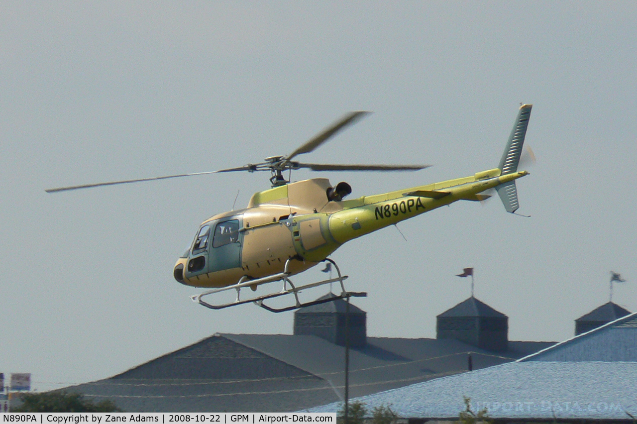 N890PA, 2008 Eurocopter AS-350B-2 Ecureuil Ecureuil C/N 4554, At Grand Prairie Municipal