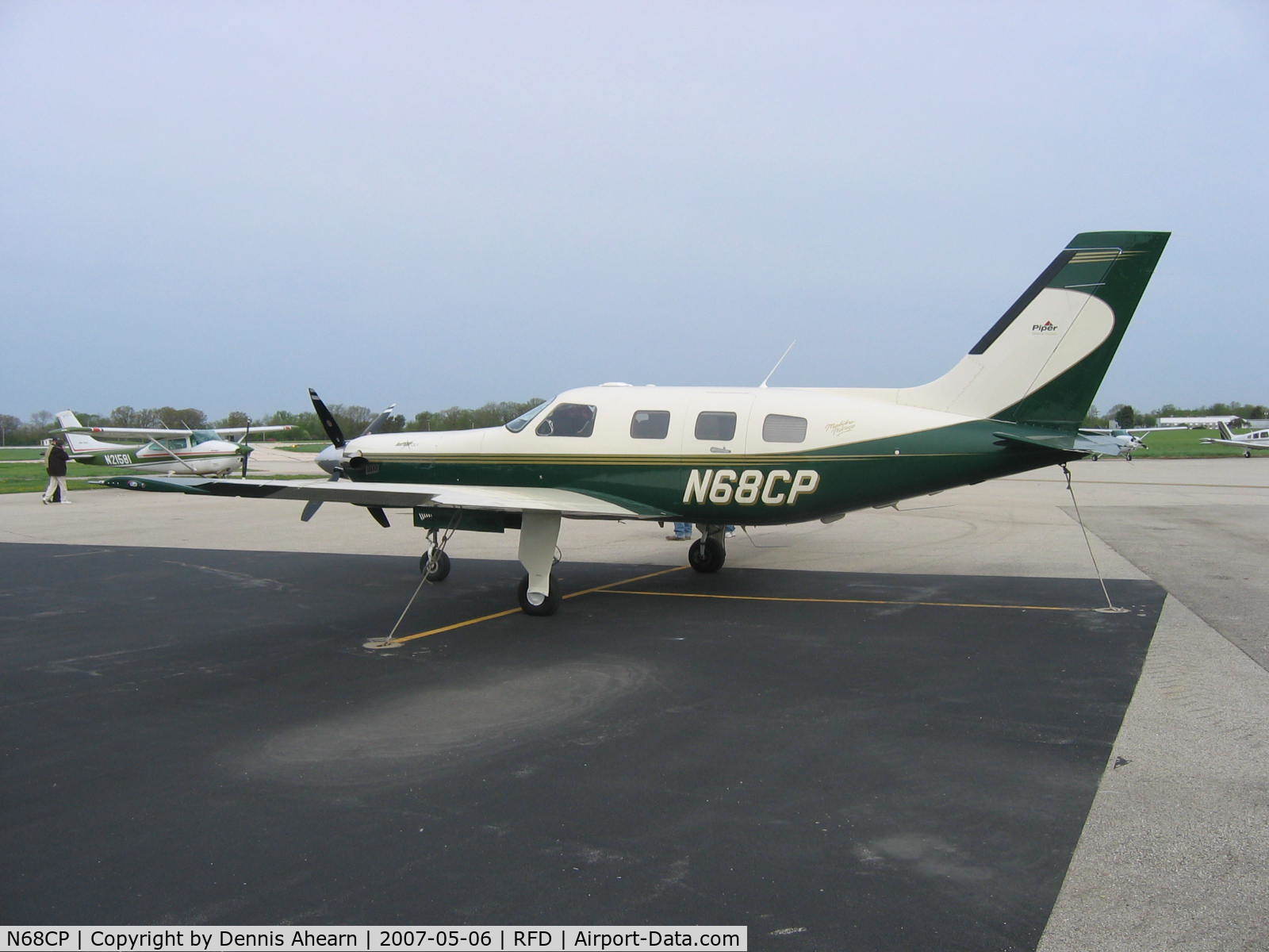 N68CP, Piper PA-46-350P Malibu Mirage C/N 4636238, Rockford,IL