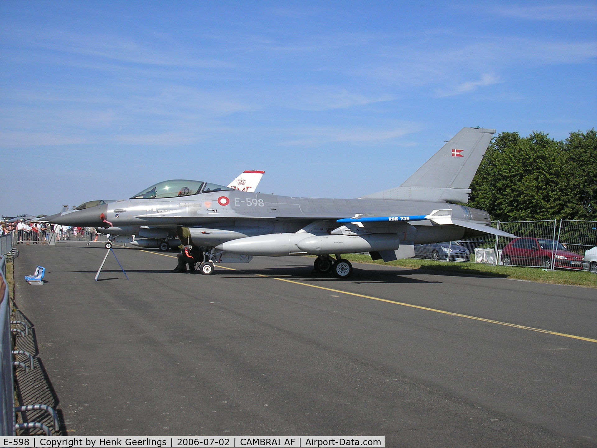 E-598, SABCA F-16AM Fighting Falcon C/N 6F-33, French AF Openday  at Cambrai AFB 2006
