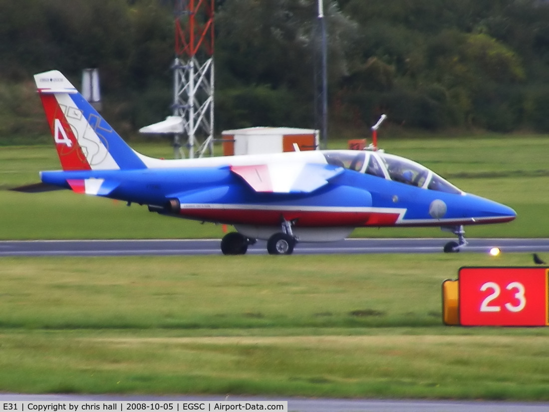 E31, Dassault-Dornier Alpha Jet E C/N E31, Patrouille de France Alpha-Jet