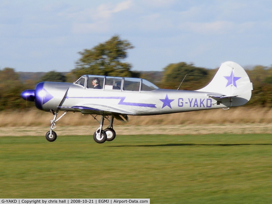 G-YAKD, 1984 Yakovlev Yak-52 C/N 845002, Previous ID: LY-AQQ