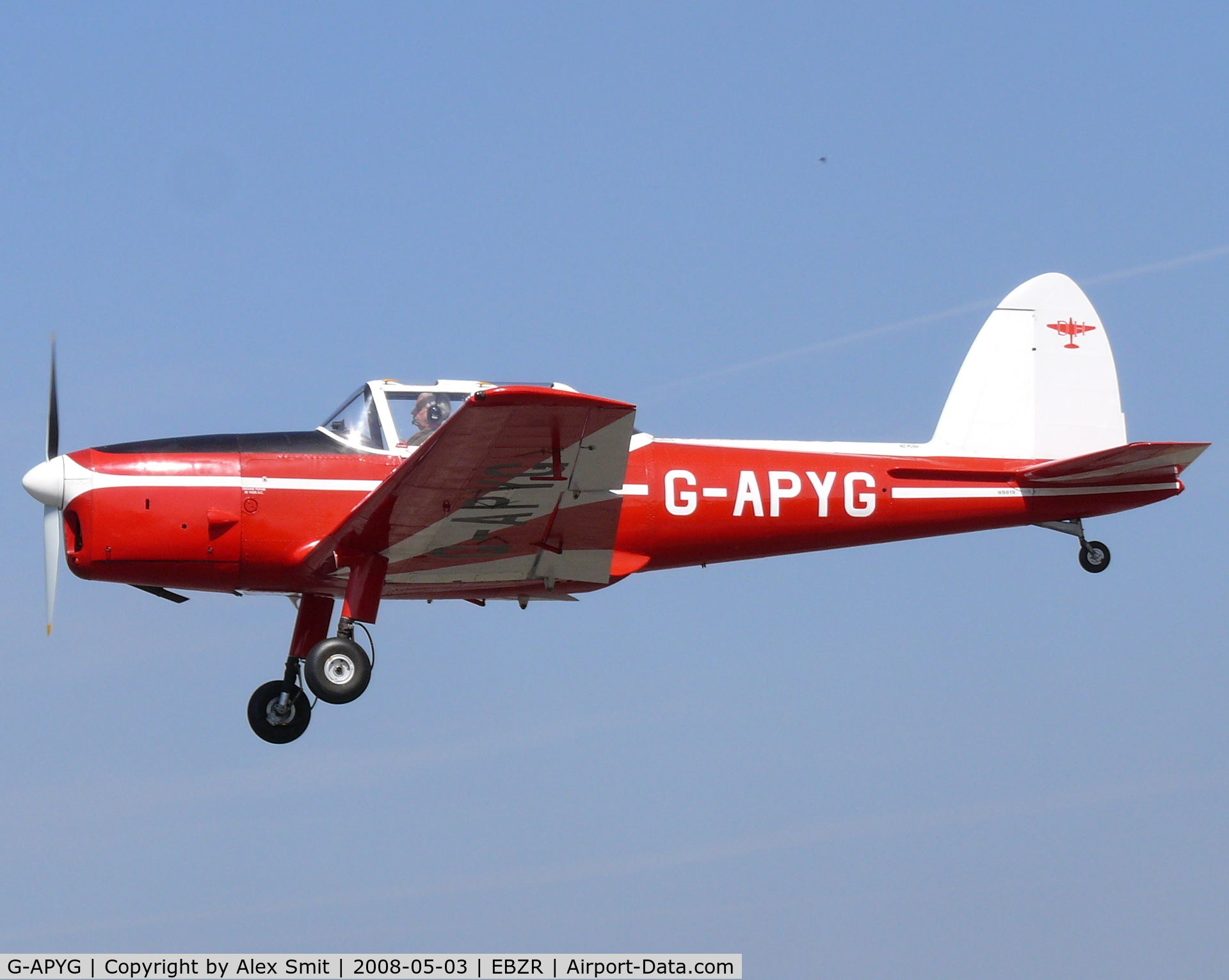 G-APYG, 1950 De Havilland DHC-1 Chipmunk T.10 C/N C1/0060, De Havilland Canada DHC-1 Chipmunk 22 G-APYG