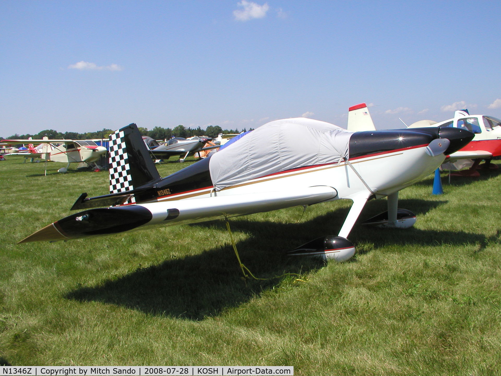 N1346Z, 2004 Vans RV-7 C/N 71029, EAA AirVenture 2008.