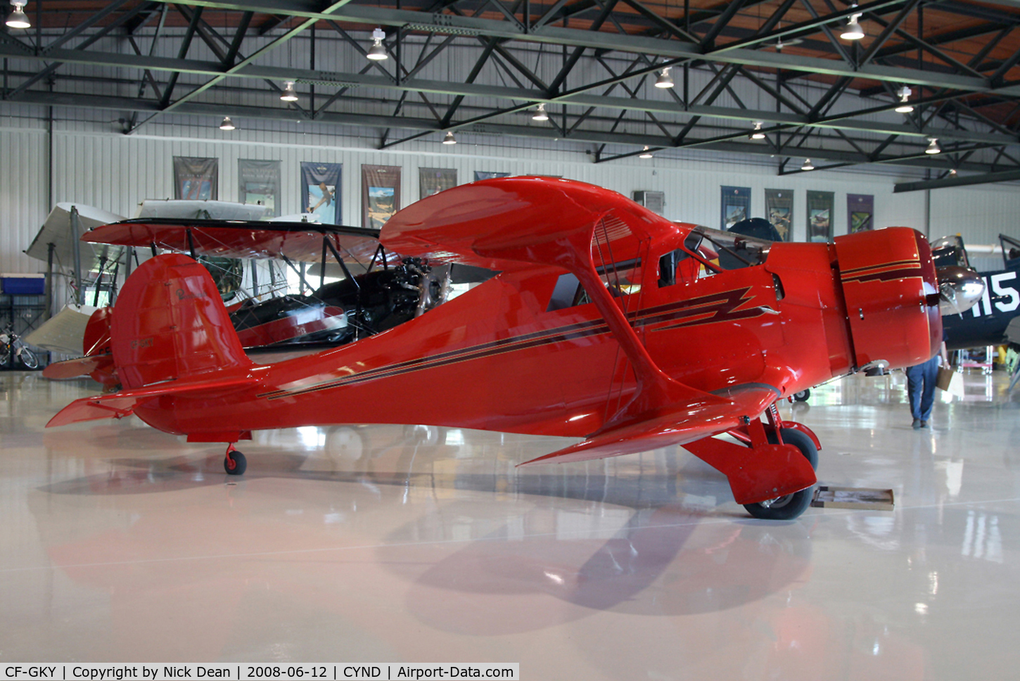 CF-GKY, 1943 Beech D17S Staggerwing C/N 4874, /