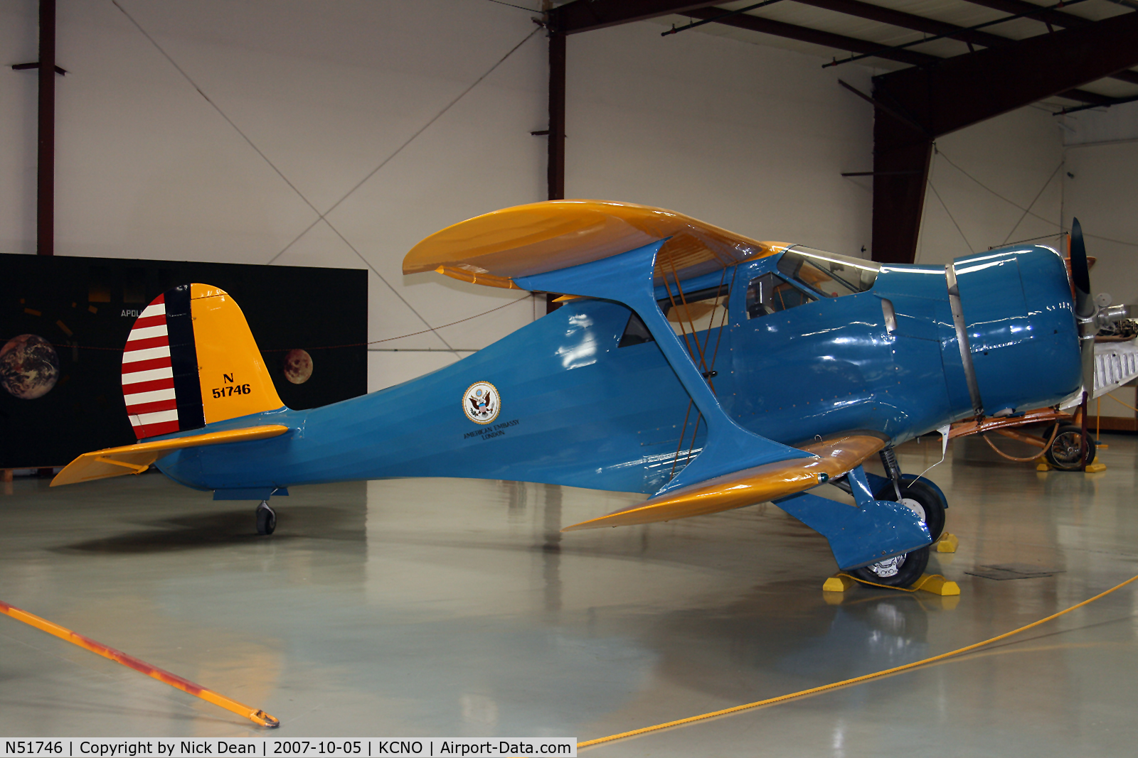 N51746, 1943 Beech D17S Staggerwing C/N 4890, /