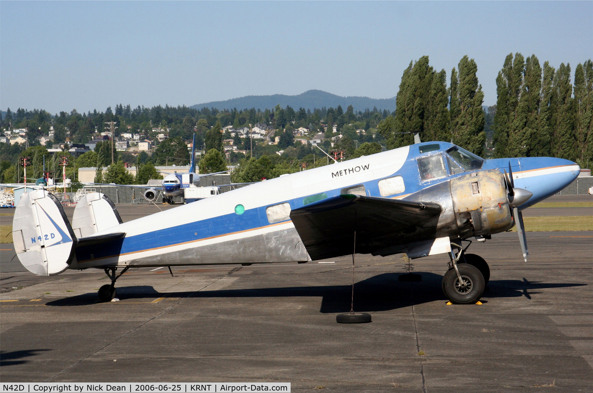 N42D, 1955 Beech E18S C/N BA-117, /