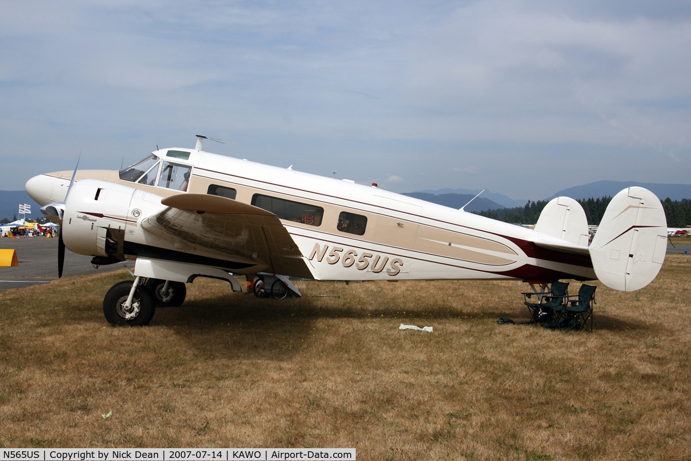 N565US, 1959 Beech G18S C/N BA-469, /