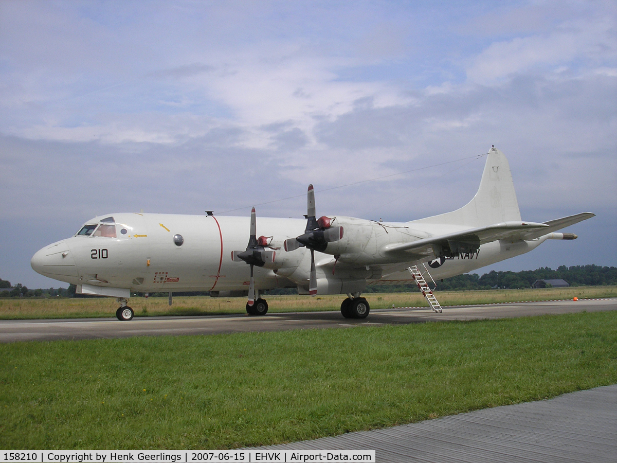 158210, Lockheed P-3C Orion C/N 285A-5555, Dutch AF Openday, Volkel AFB , 2007