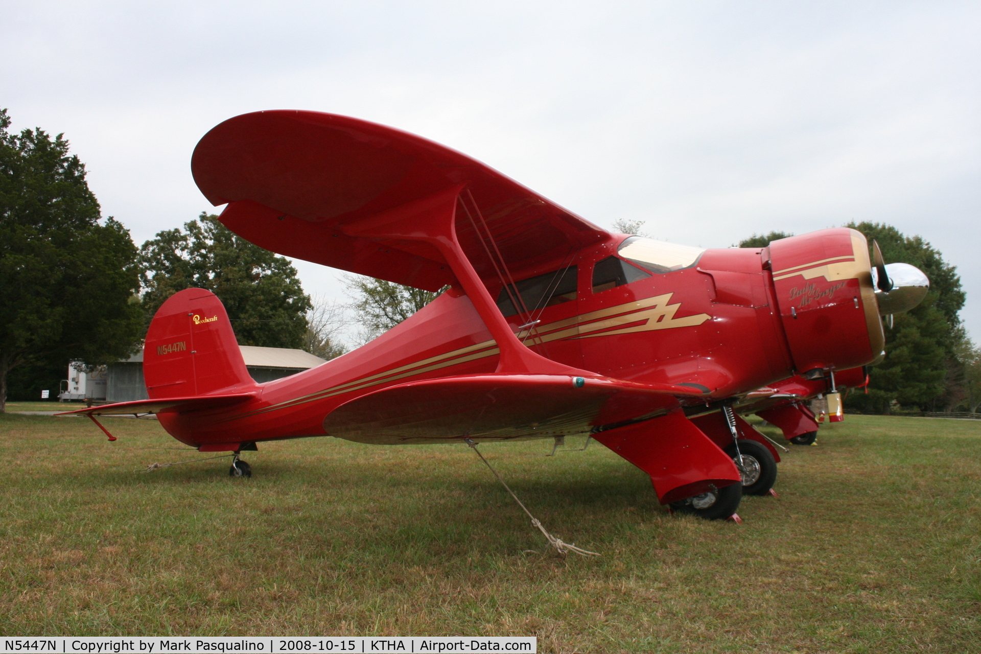 N5447N, 1943 Beech D17S Staggerwing C/N 4875, Beech D17S