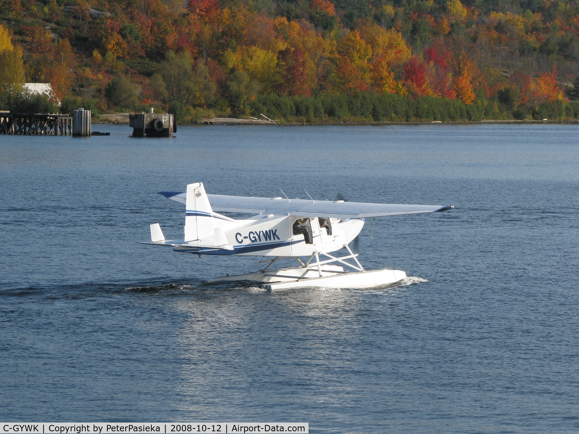 C-GYWK, 2003 Found FBA-2C1 C/N 41, @ Parry Sound Harbour water aerodrome