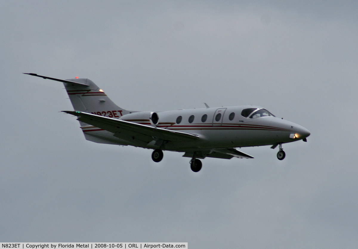 N823ET, Raytheon Aircraft Company 400A C/N RK-360, Hawker Beech 400A