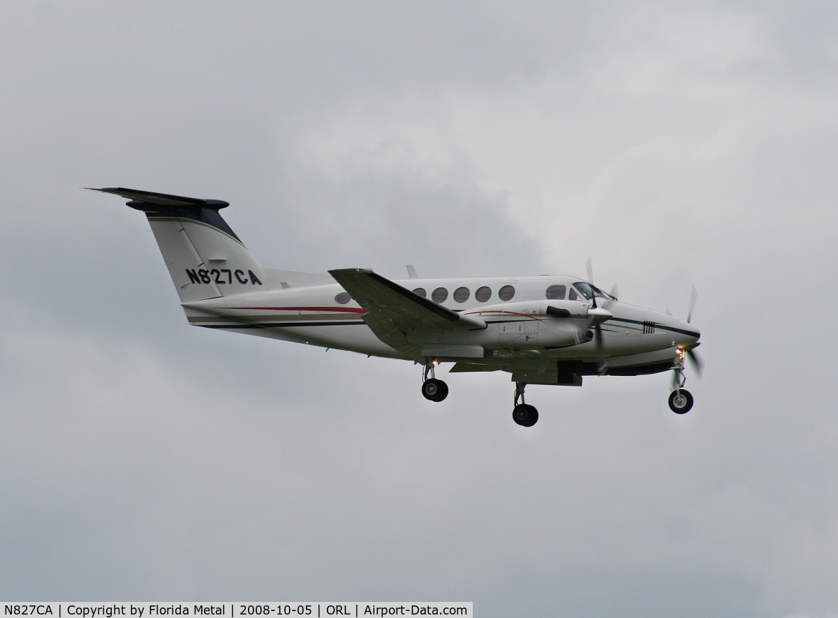 N827CA, 1985 Beech 300 C/N FA-43, Beech 300