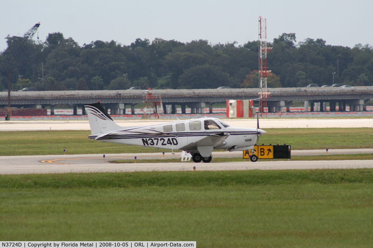 N3724D, Raytheon Aircraft Company A36 Bonanza C/N E-3624, Beech A36