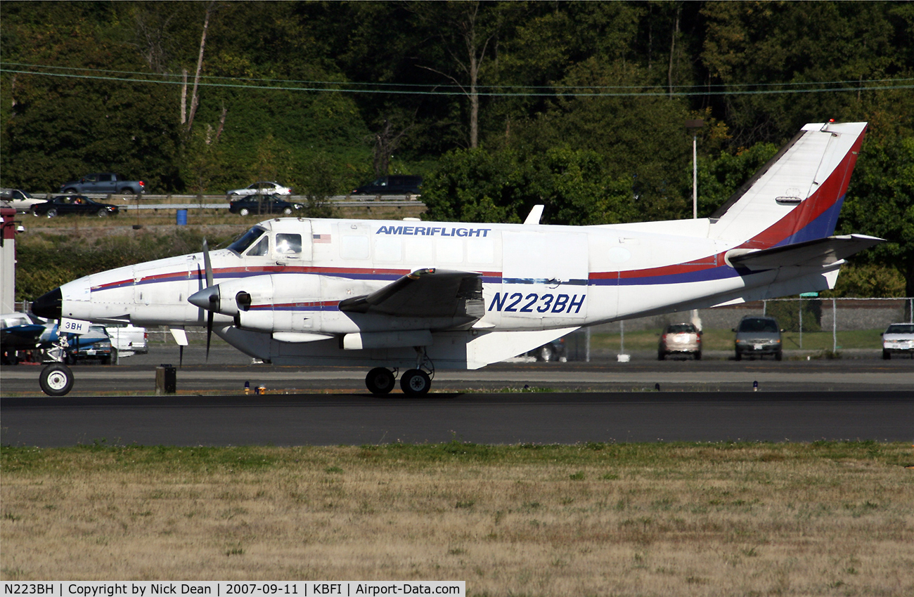 N223BH, 1981 Beech C99 Airliner C/N U-173, /