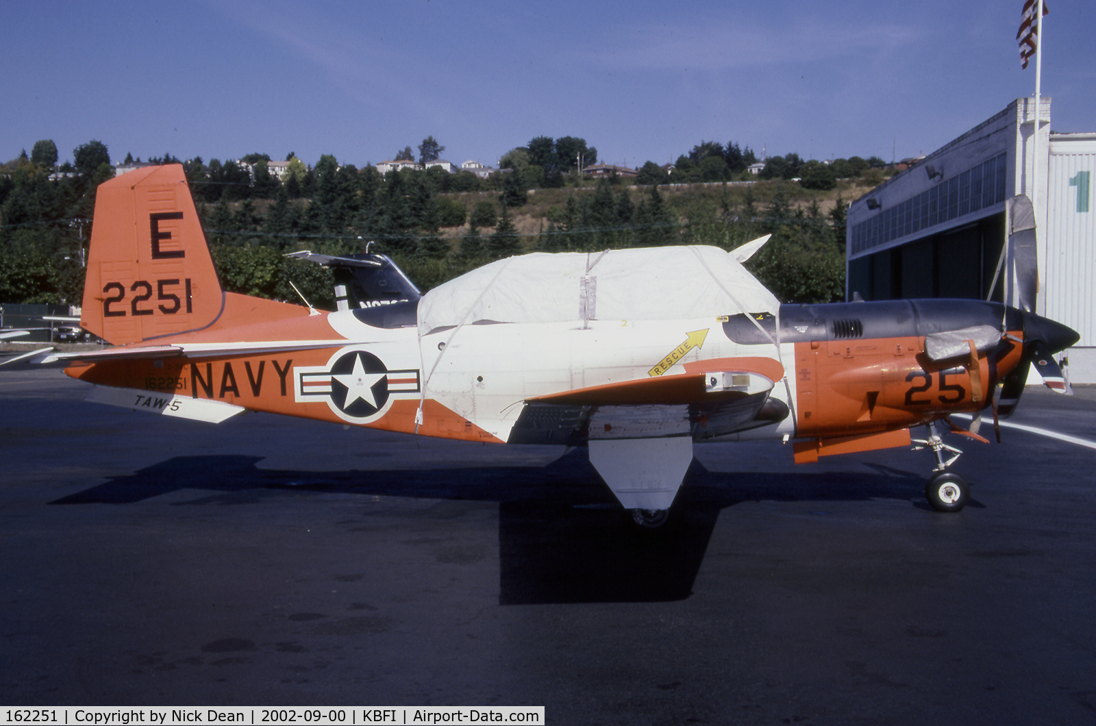 162251, Beech T-34C Mentor C/N GL-249, /